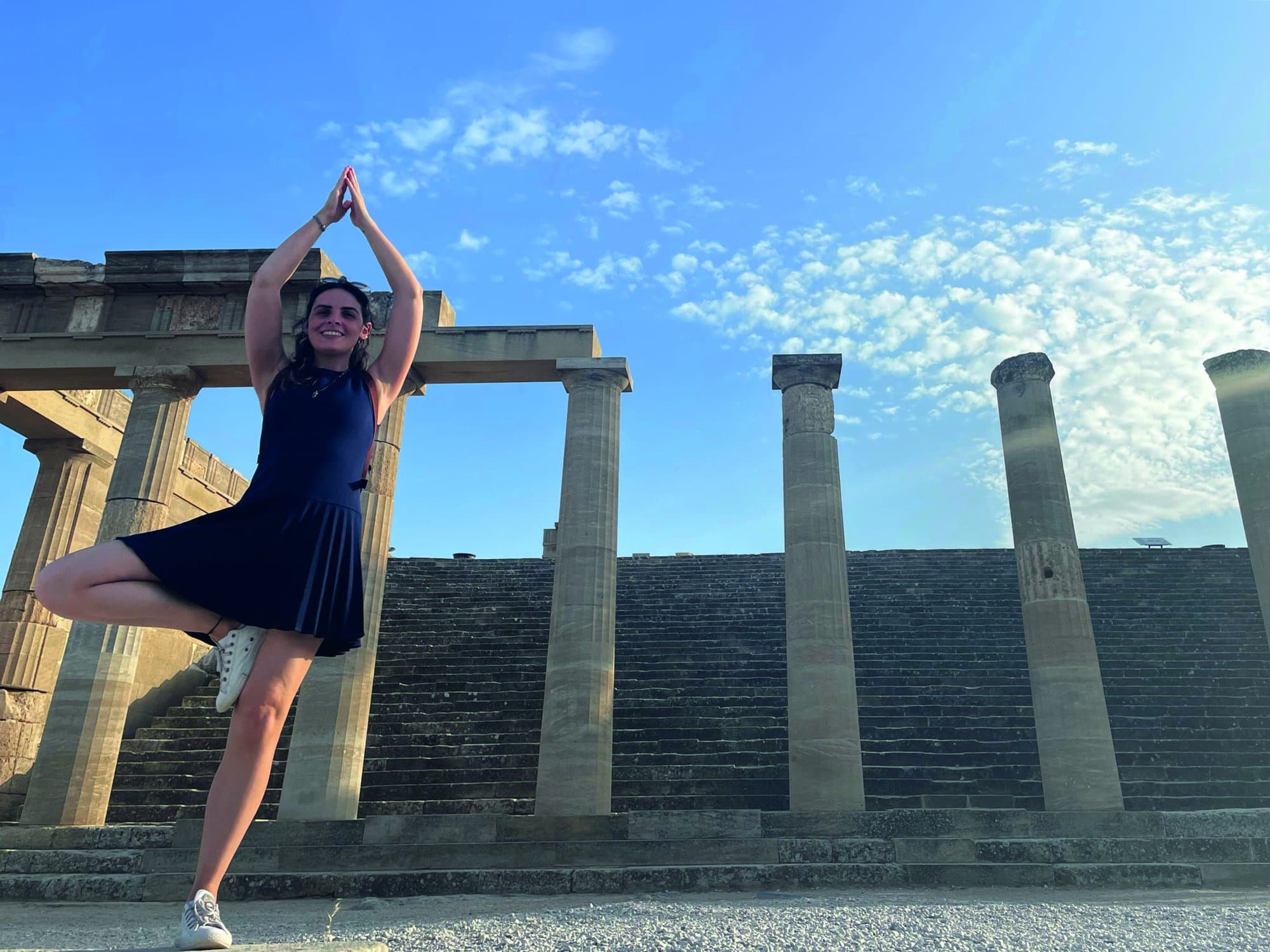 Lowri Pritchard - Lindos, Rhodes