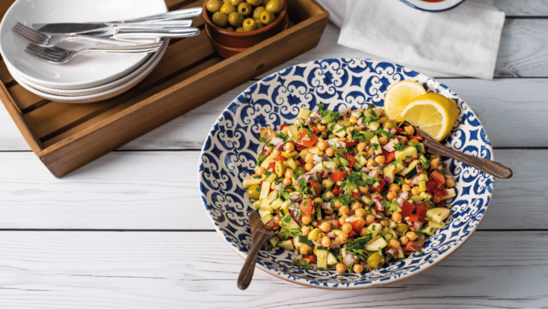 Mediterranean Chickpea Salad