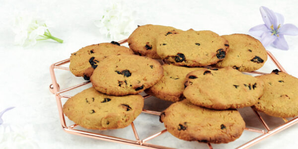 Blueberry and Cinnamon Cookies