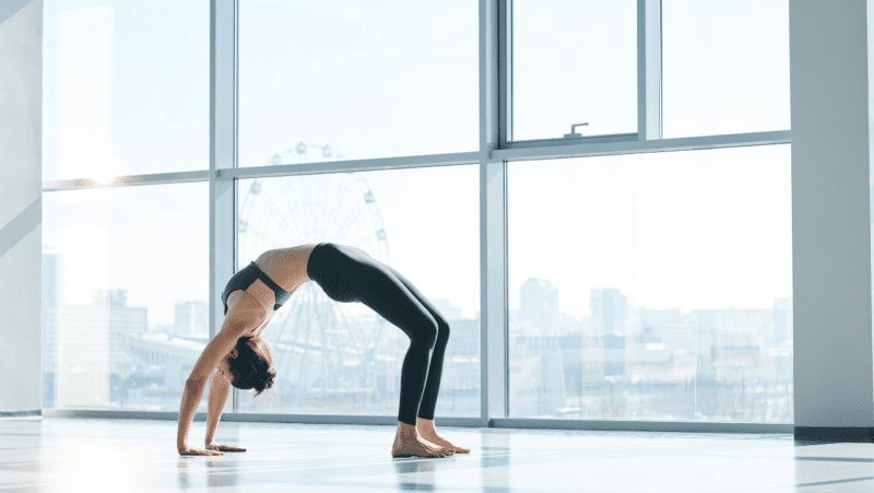 Finding balance in backbends