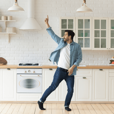 Kitchen dancing