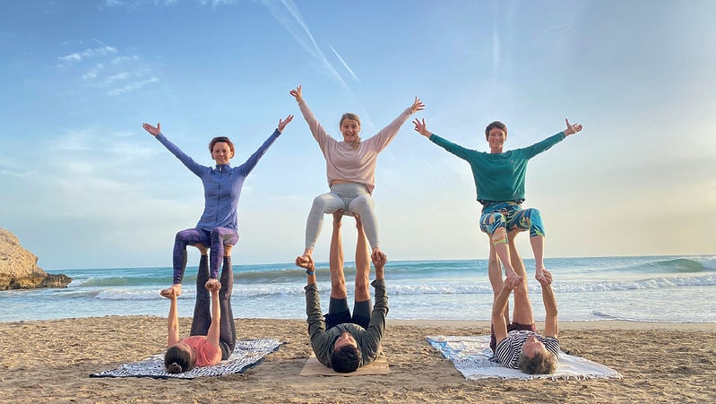 The 6 learnings of acroyoga