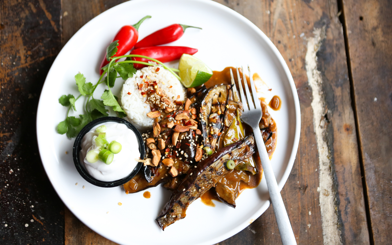 Thai Aubergine Curry