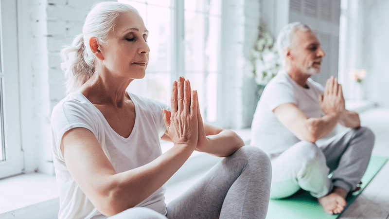 Yoga at any damn age