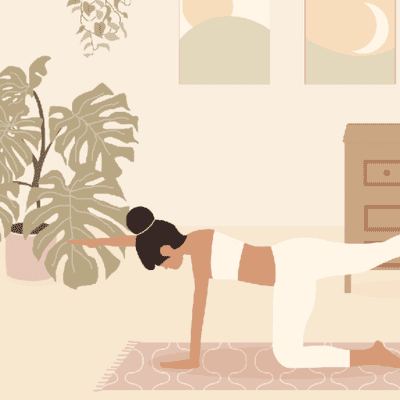 DIY home yoga