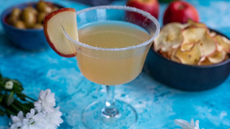 Jazz Apple Mezcal Margarita