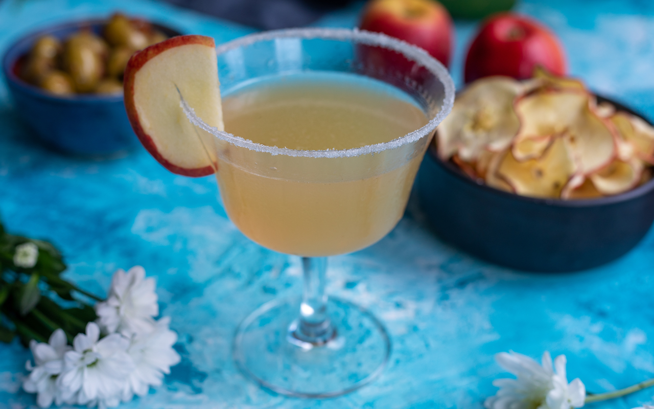Jazz Apple Mezcal Margarita Om Yoga Magazine