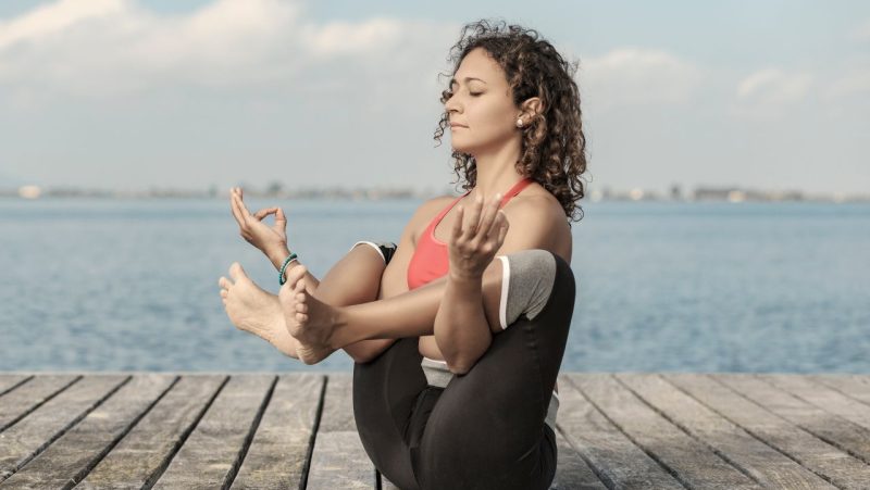 Blossoming Lotus pose