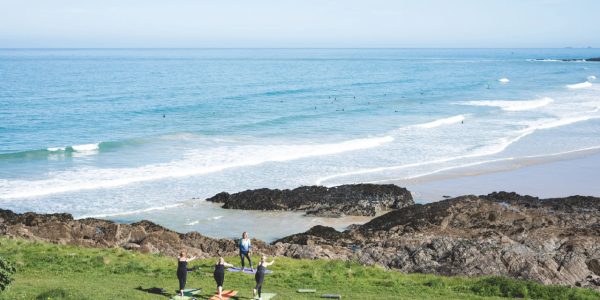 Yoga and Wild Swimming in Cornwall