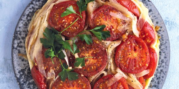 British Tomato Tarte Tatin