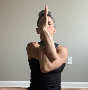 Garudasana-Arms