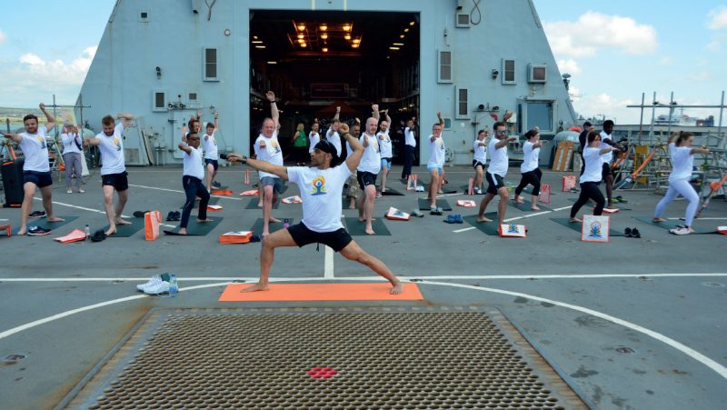 Mission Complete: Yoga and Armed Forces