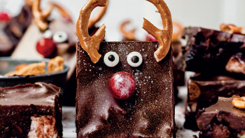 Vegan Christmas Rocky Road