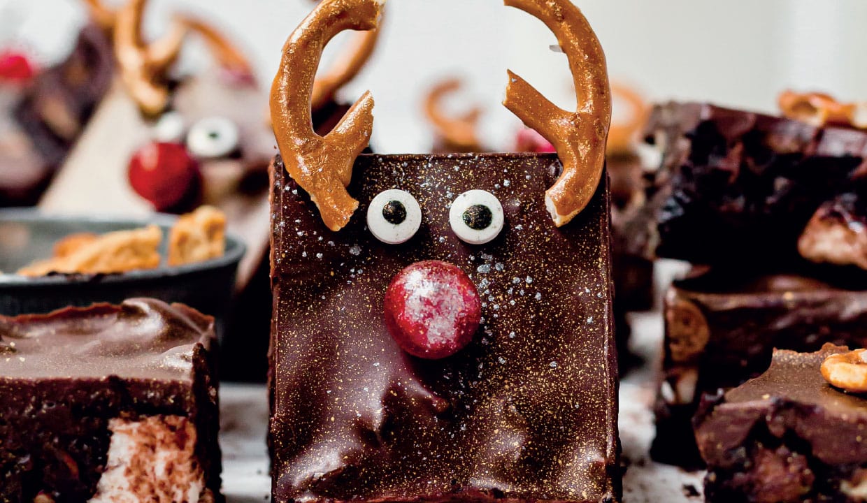 Vegan Christmas Rocky Road