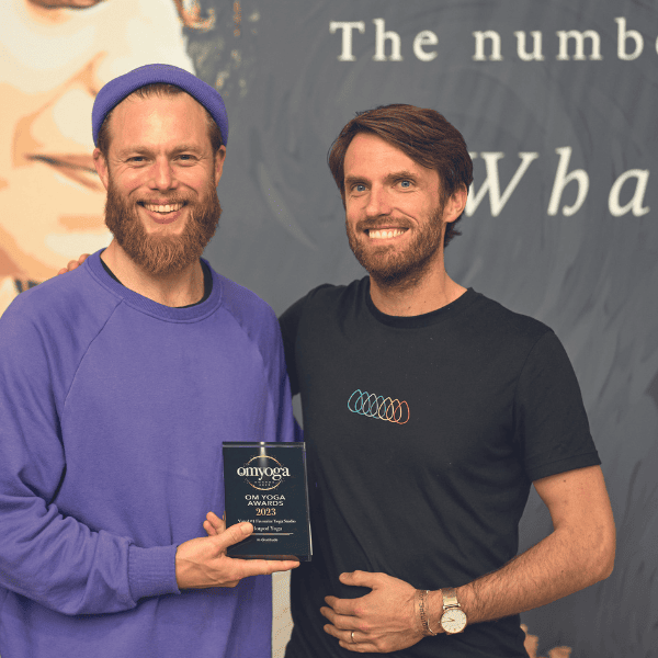Hotpod Yoga founders Nick Higgins and Max Henderson