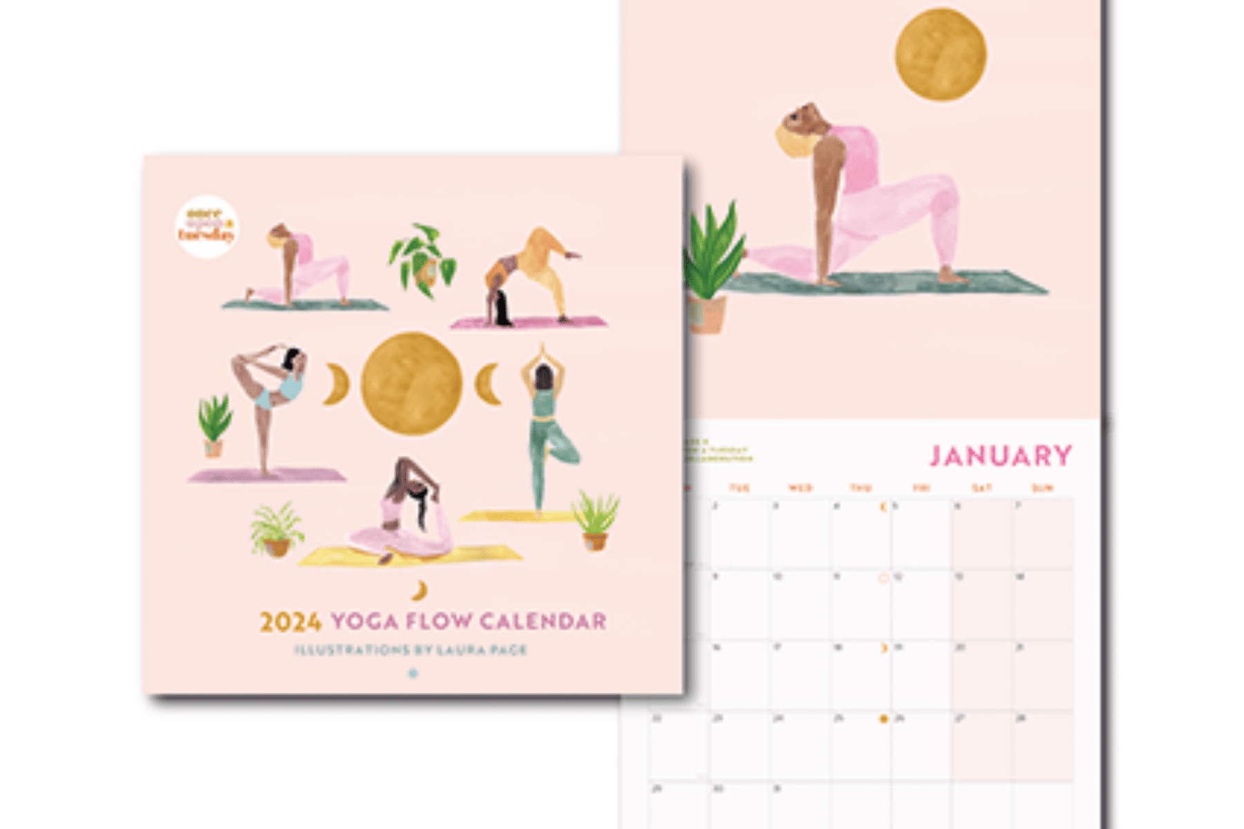 Yoga Illustrated Calendar