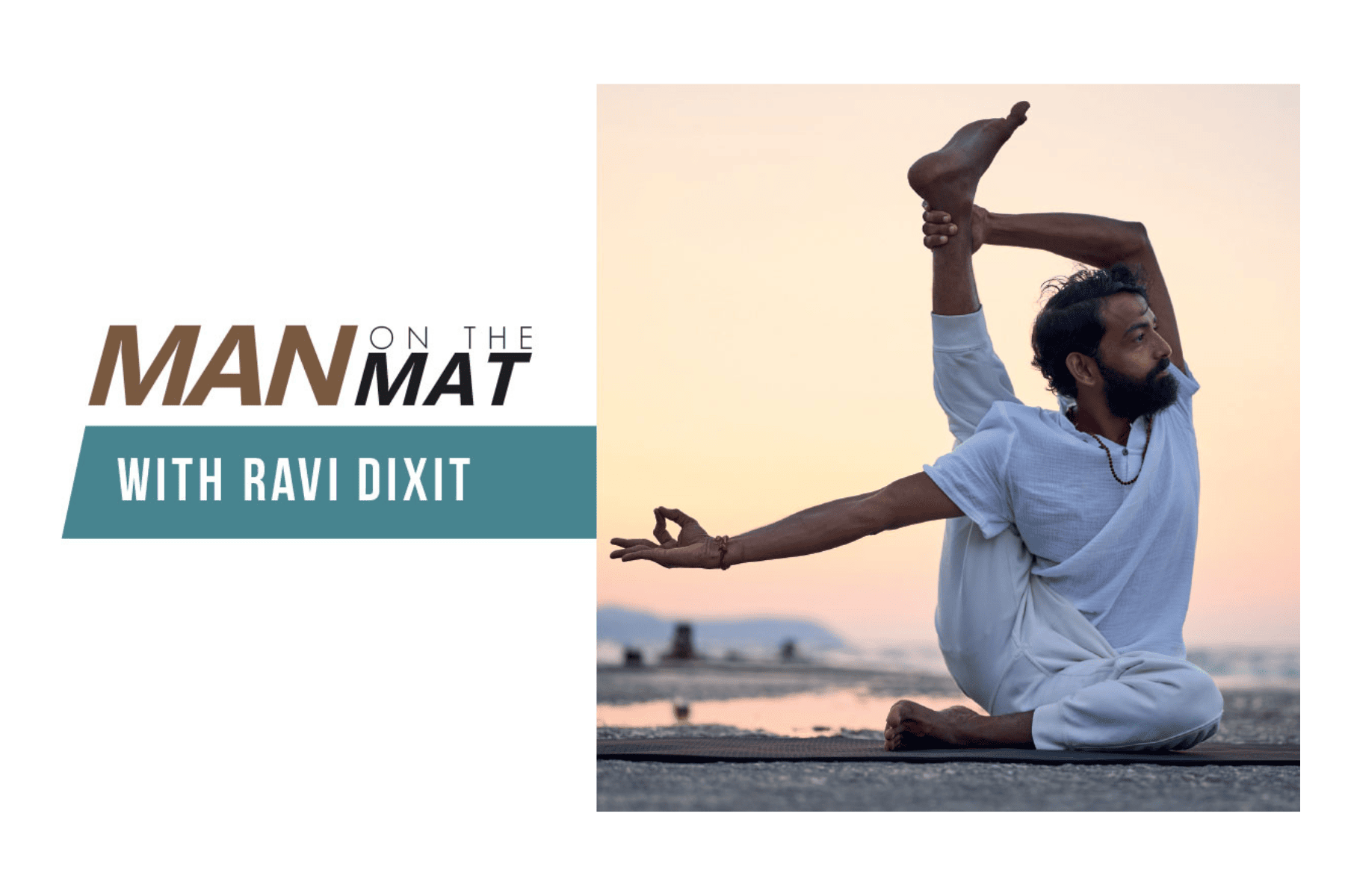 Man on the Mat: Compass Pose