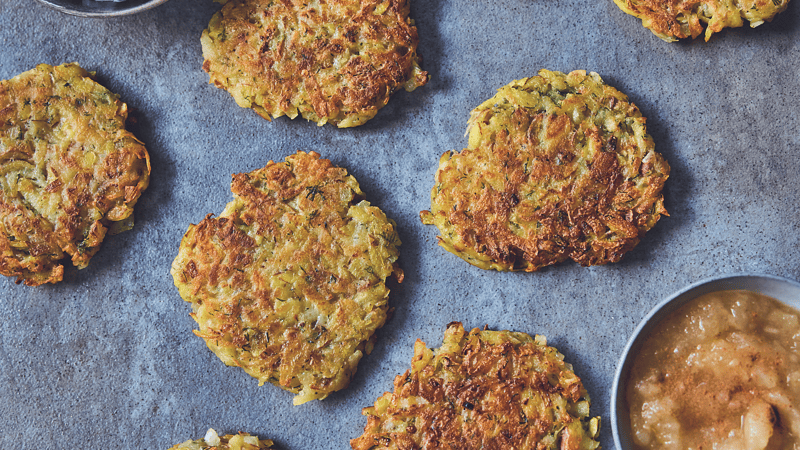 Potato and Parsnip Latkas