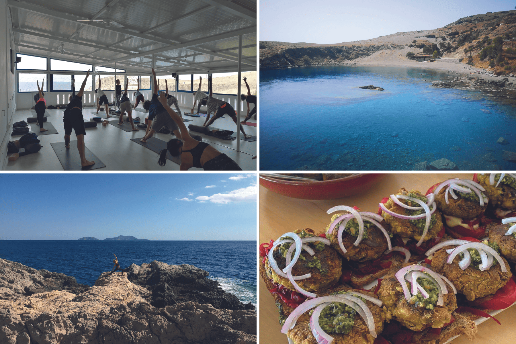 Yoga Rocks: Crete, Greece