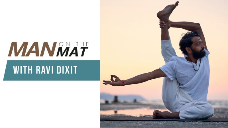 Man on the Mat: Compass Pose