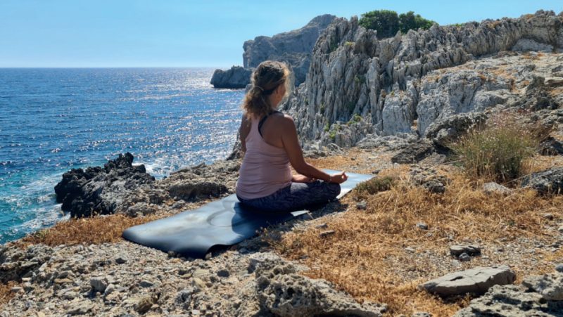 Yoga Rocks: Crete, Greece