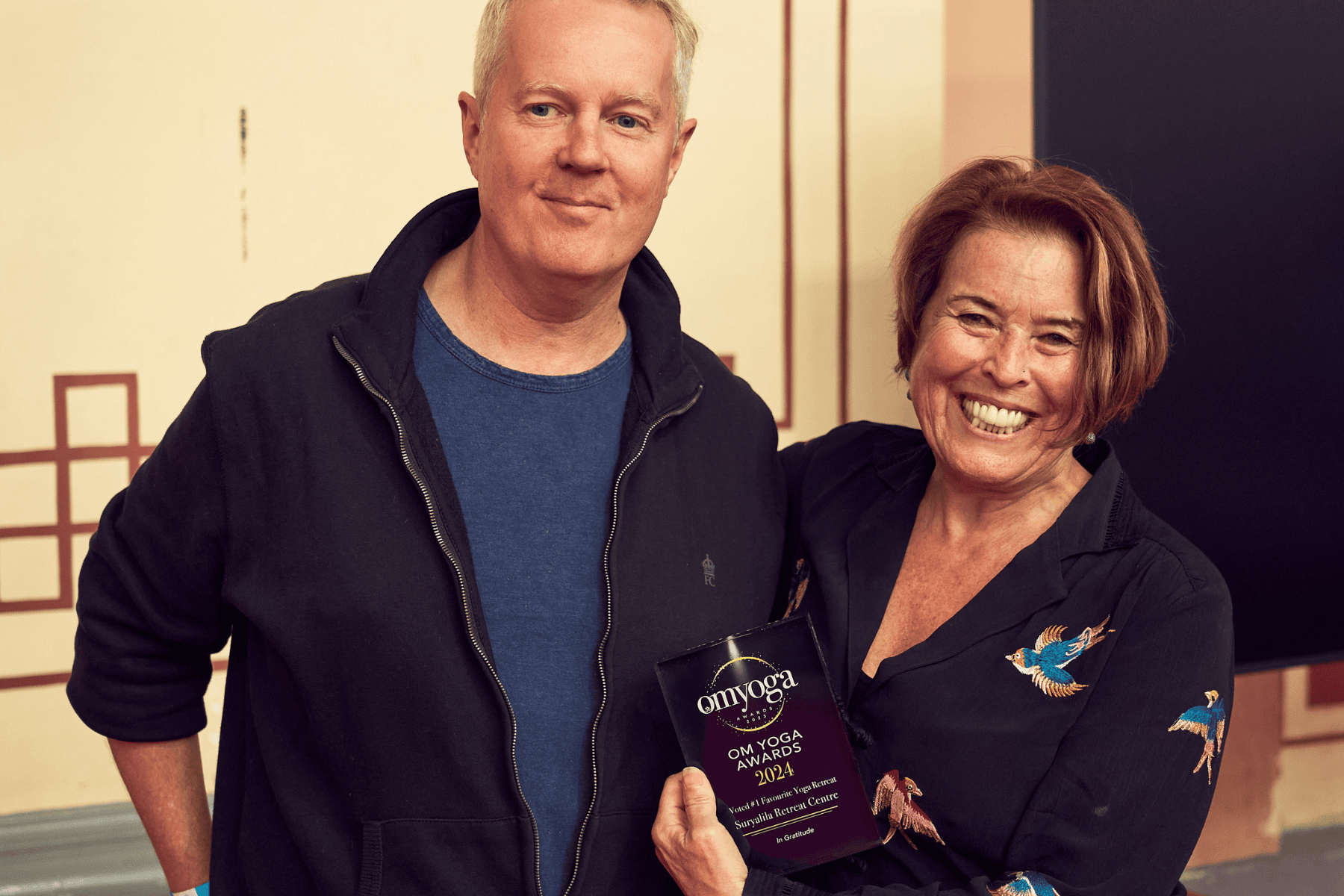 OM Yoga Awards 2024: Favourite Yoga Teacher Trainer and Favourite Yoga Retreat VIDYA HEISEL
