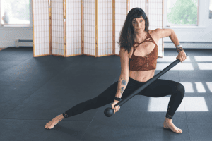 Steel Mace Vinyasa Yoga