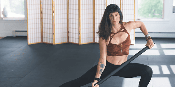 Steel Mace Vinyasa Yoga