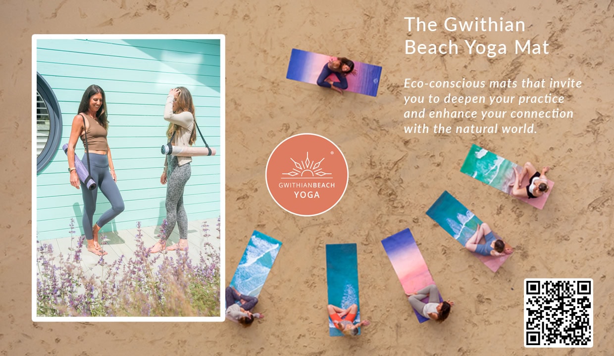 Gwithian Beach Yoga Mat