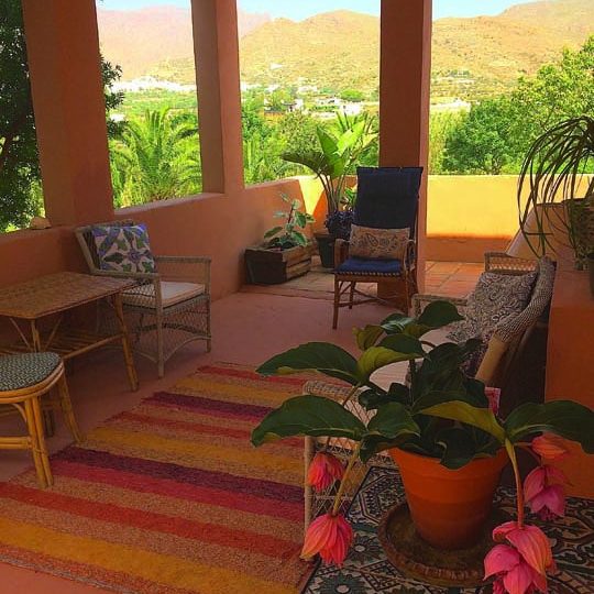 Almeria Porch View Huzur Vadisi