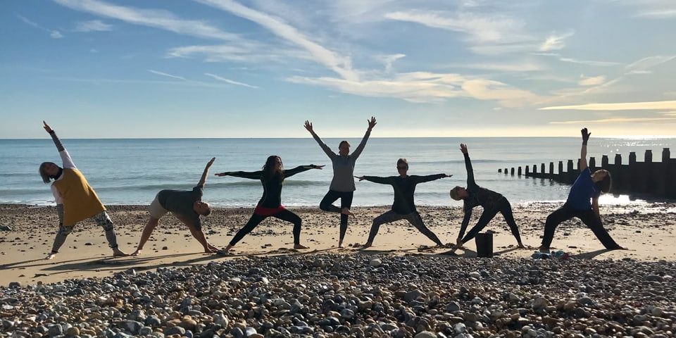 Beach Yoga