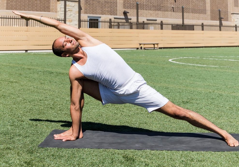 EXTENDED SIDE ANGLE POSE