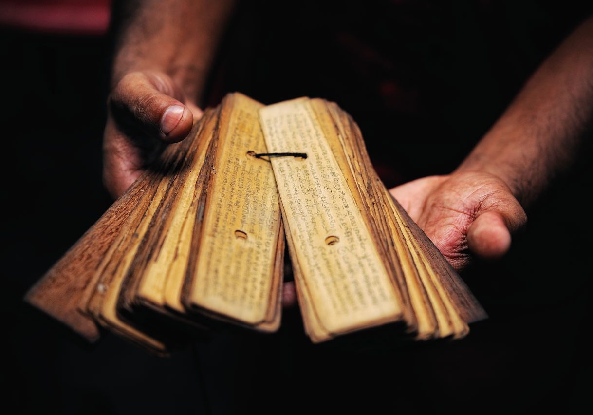 Saving sanskrit manuscripts