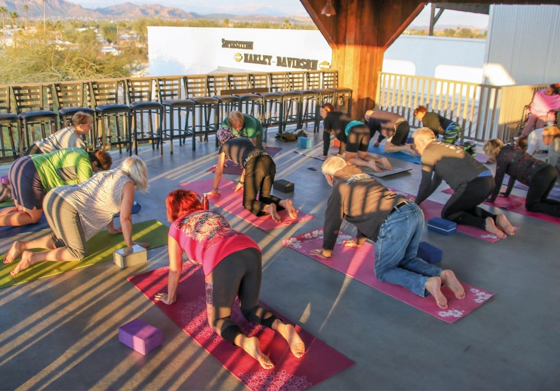 Yoga for bikers