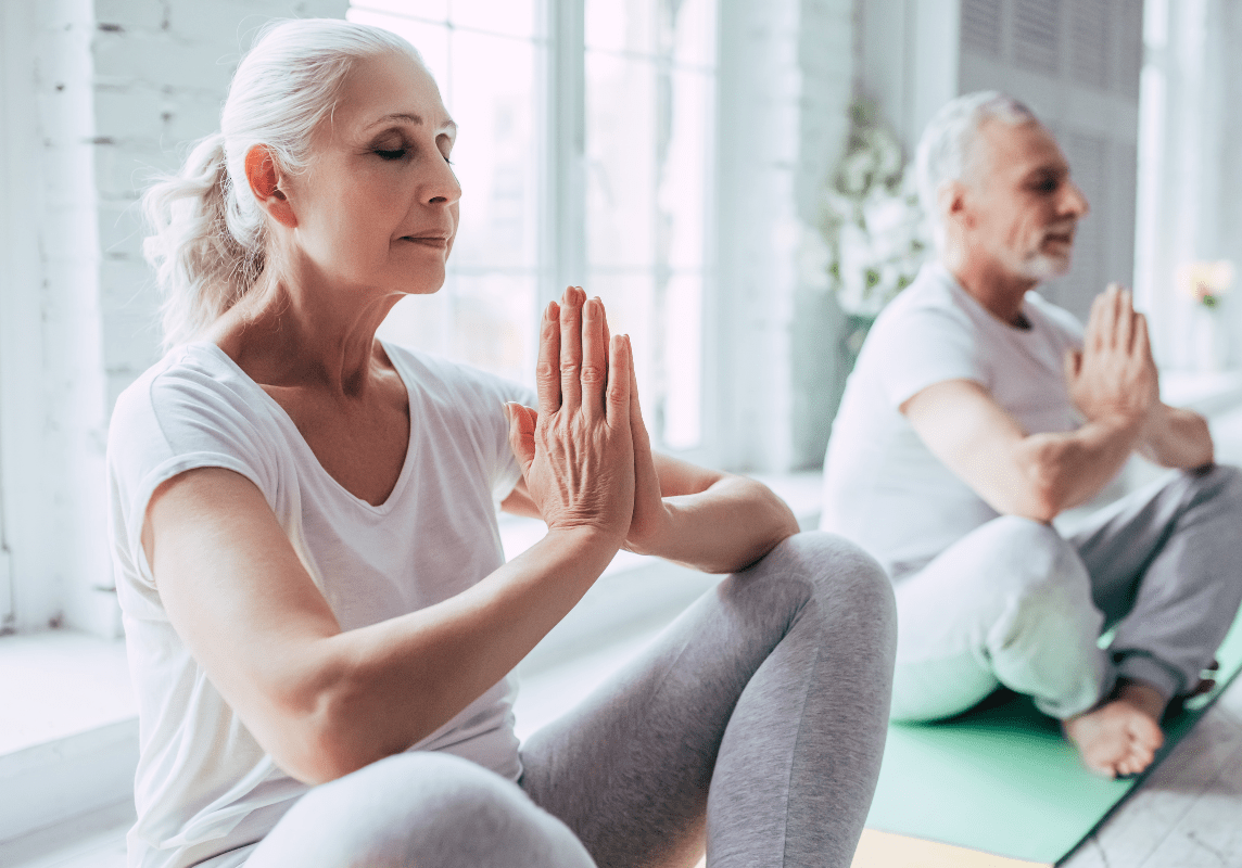 Yoga at any damn age Yoga at any damn age