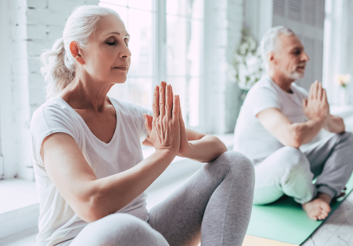 Yoga at any damn age