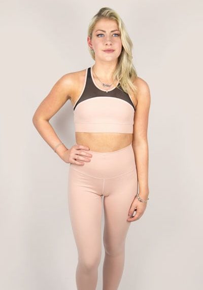 Myga Sand Yoga Sports Bra £29.99
 Myga Sand High Waist Full Length 
Yoga Leggings £39.99