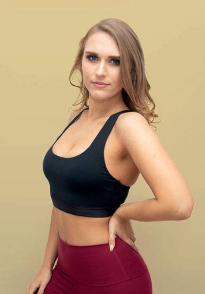 Myga Black Yoga Bra £29.99