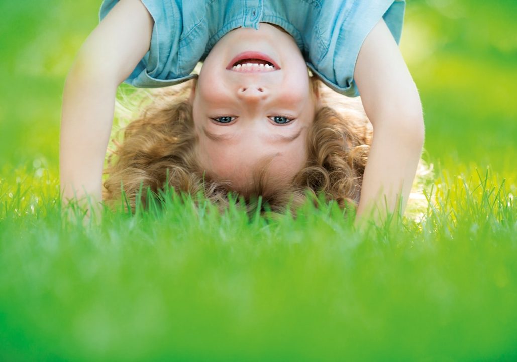 Children inspired by yoga